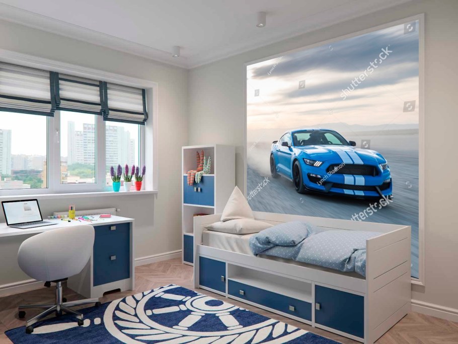 Фотообои для спальни мальчика