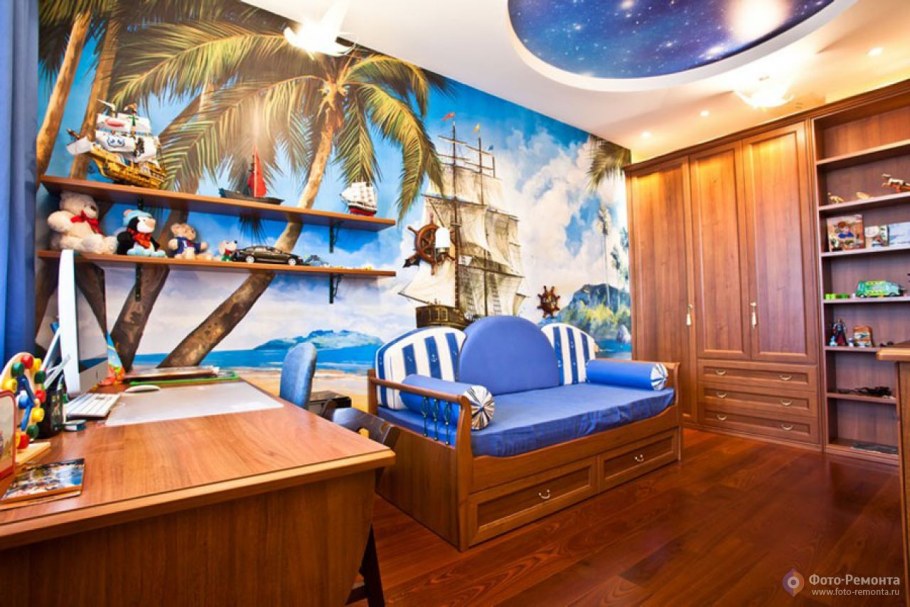 Детская в стиле остров