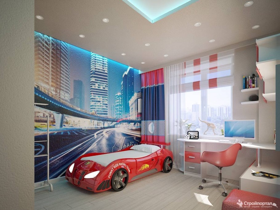 Фотообои в детскую комнату мальчику