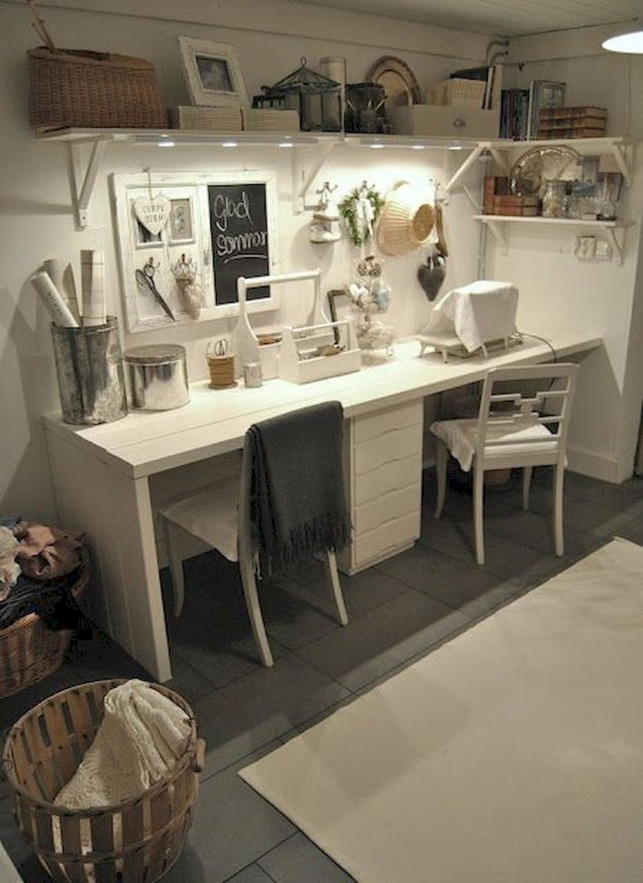 Швейная мастерская дома интерьер