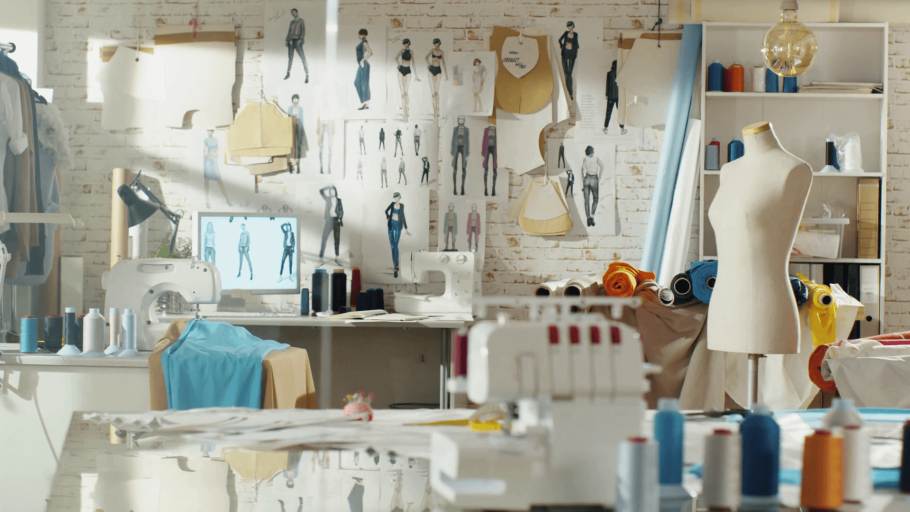 Мастерская дизайнера одежды