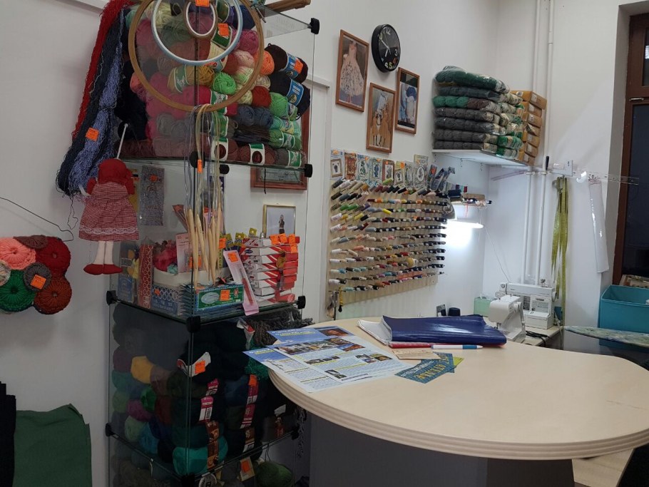 Интерьер мастерской по пошиву одежды