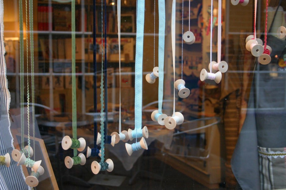 Декорации витрины ателье