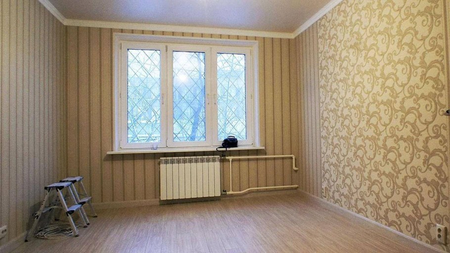 Квартира без обоев