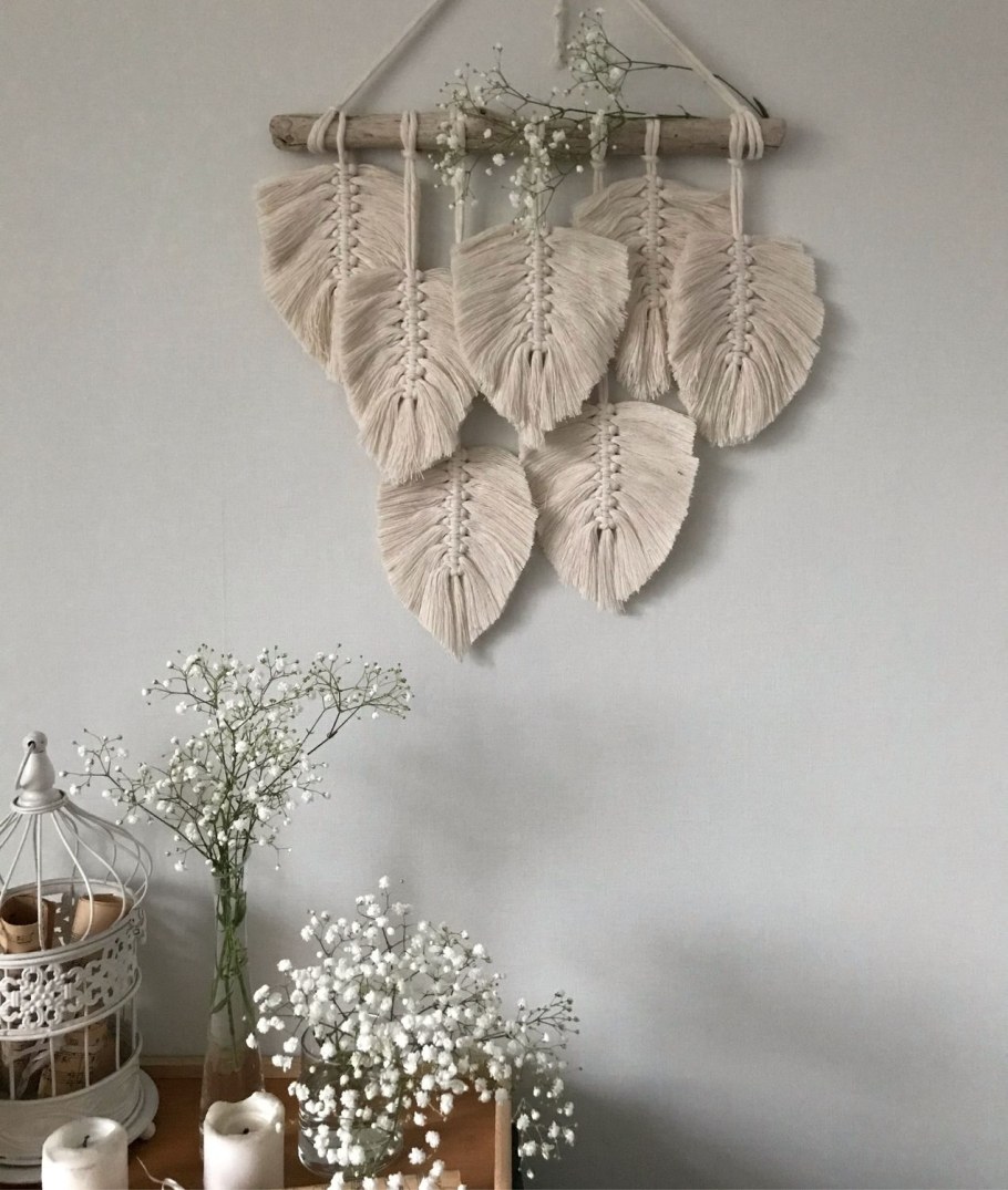 Подбукетник макраме