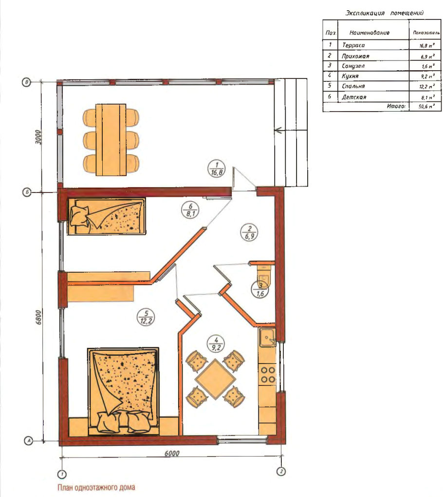 Мини дом Dwelle чертежи