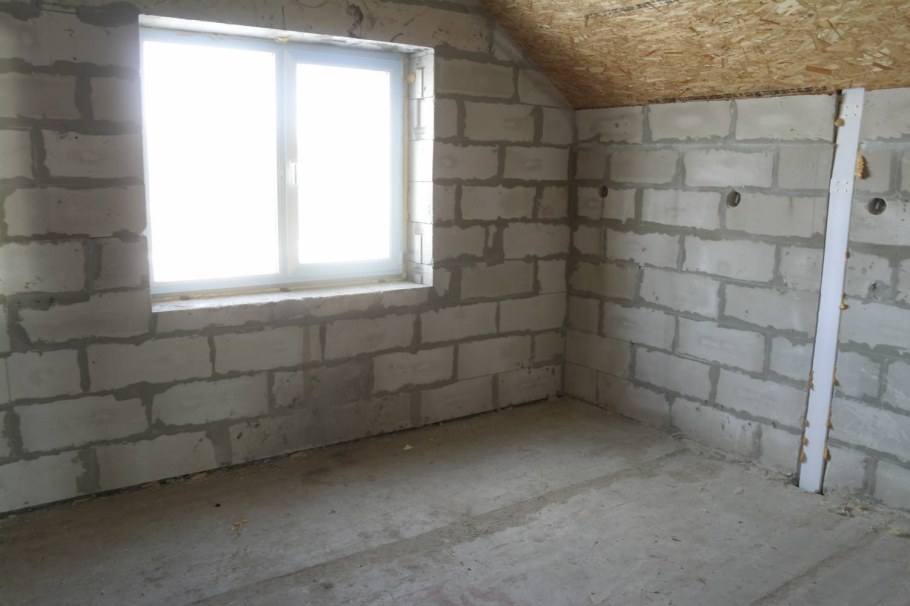 Черновая отделка коттеджа