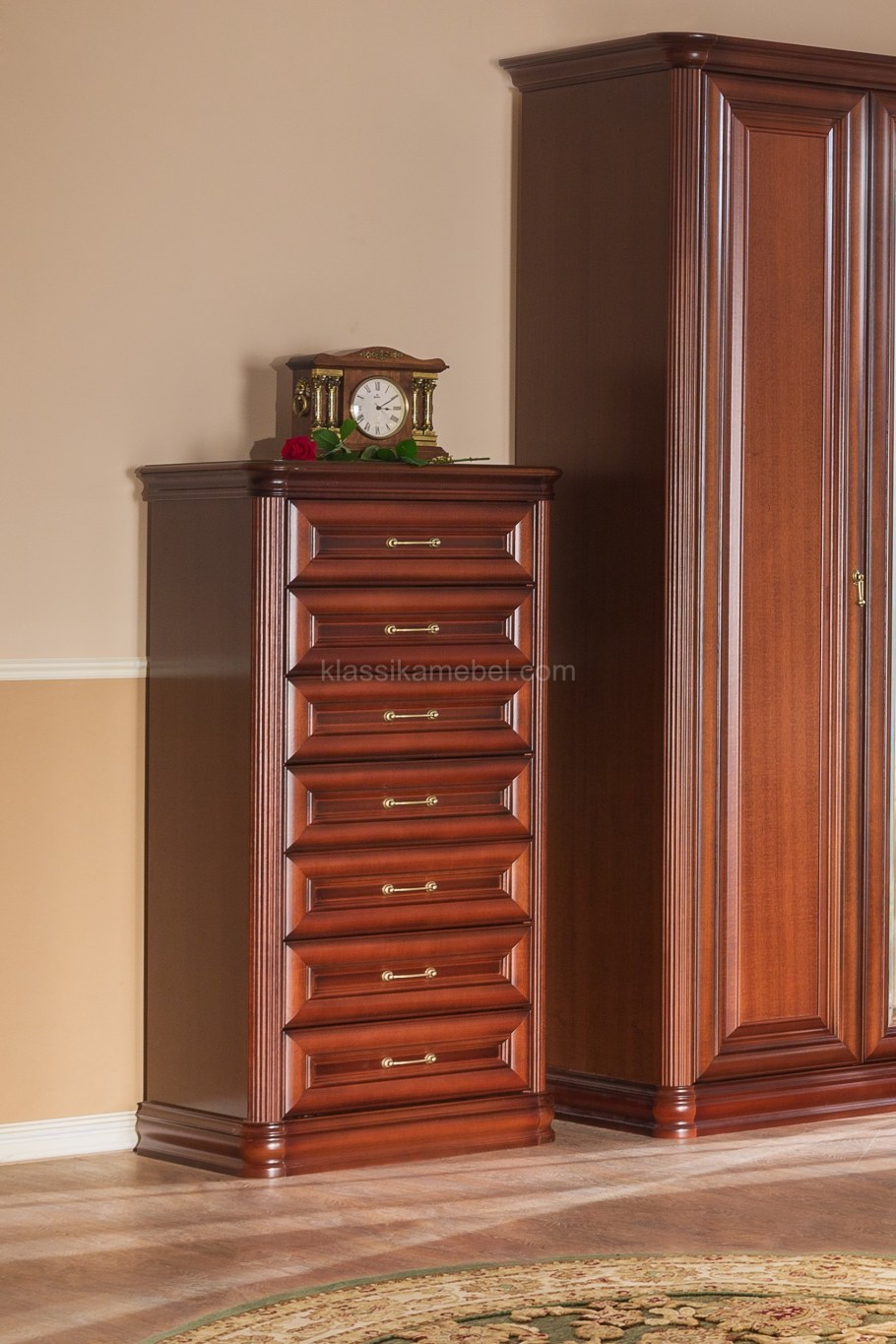 Стол письменный двухтумбовый "Василиса" НДБС СП-2т