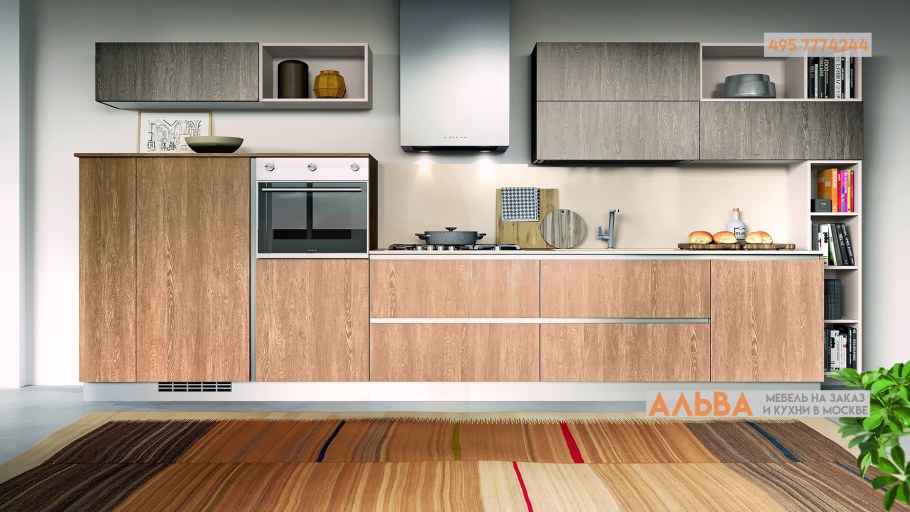 Кухня цвет слоновая кость