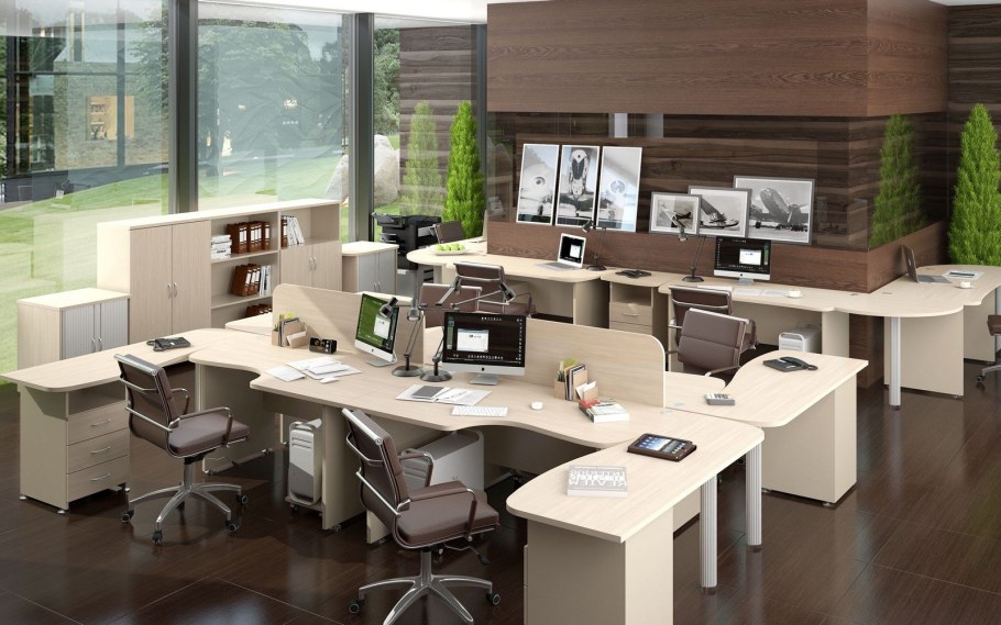 Расстановка мебели в мебельном салоне