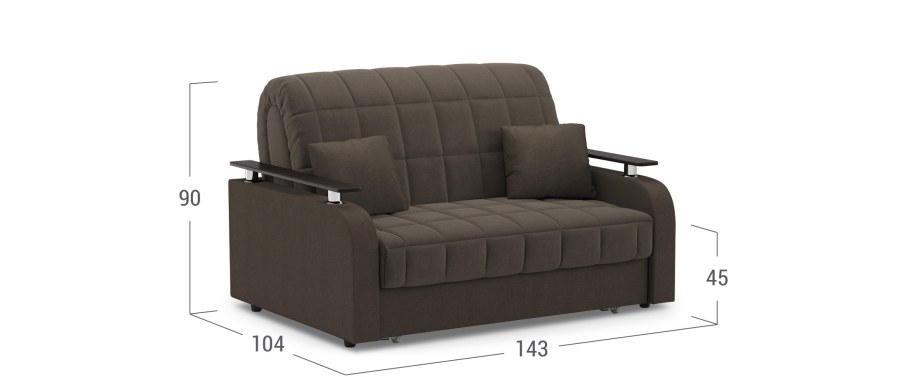 Диван прямой Карина Flamingo аккордеон