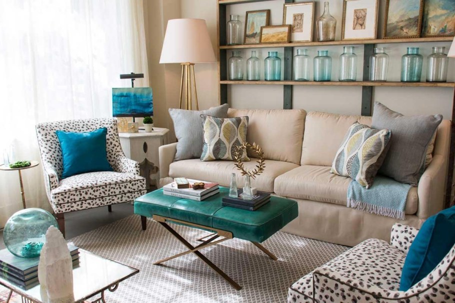 Диван Массимо Blue Mint