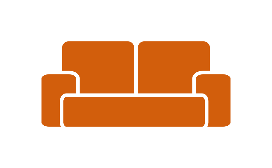 Мебель желтые иконки