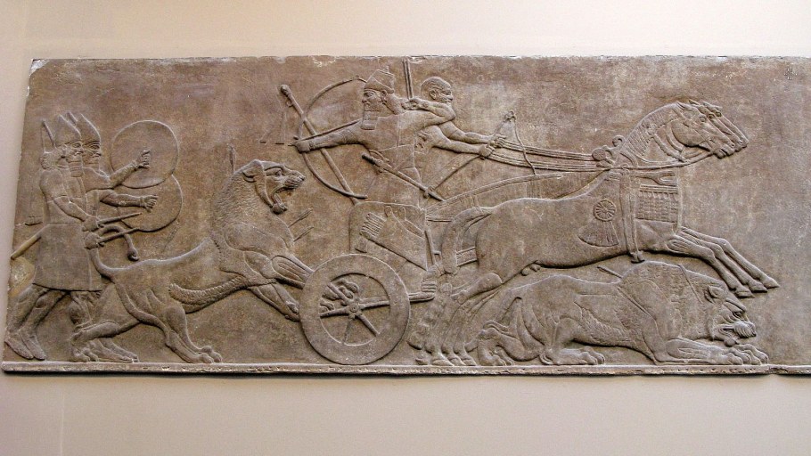 Рельефы древней Месопотамии