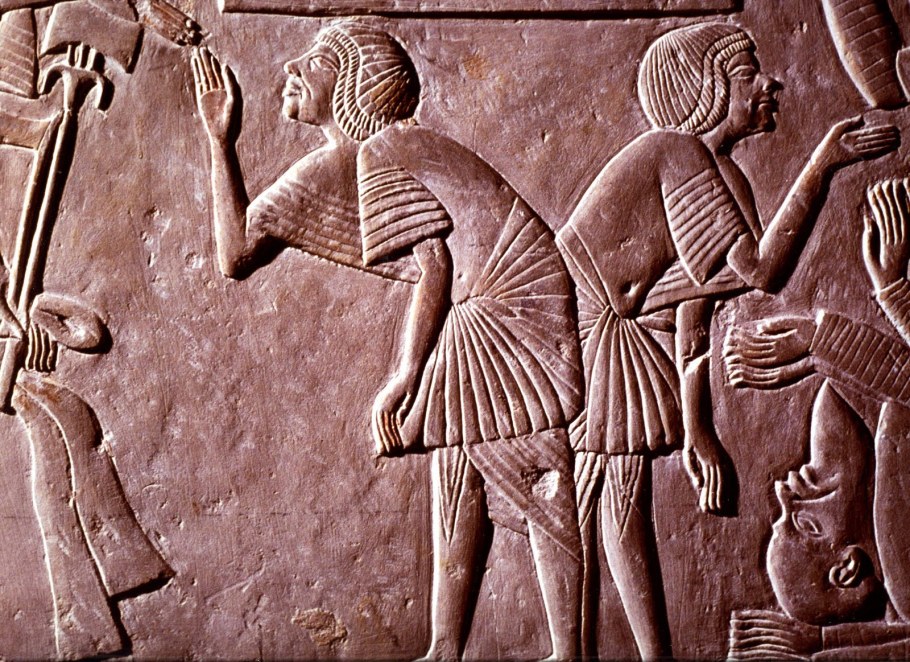 Рельефы дворца Саргона 2