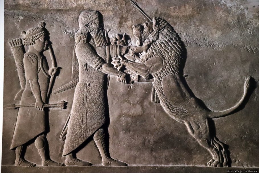 Искусство Ассирии барельефы