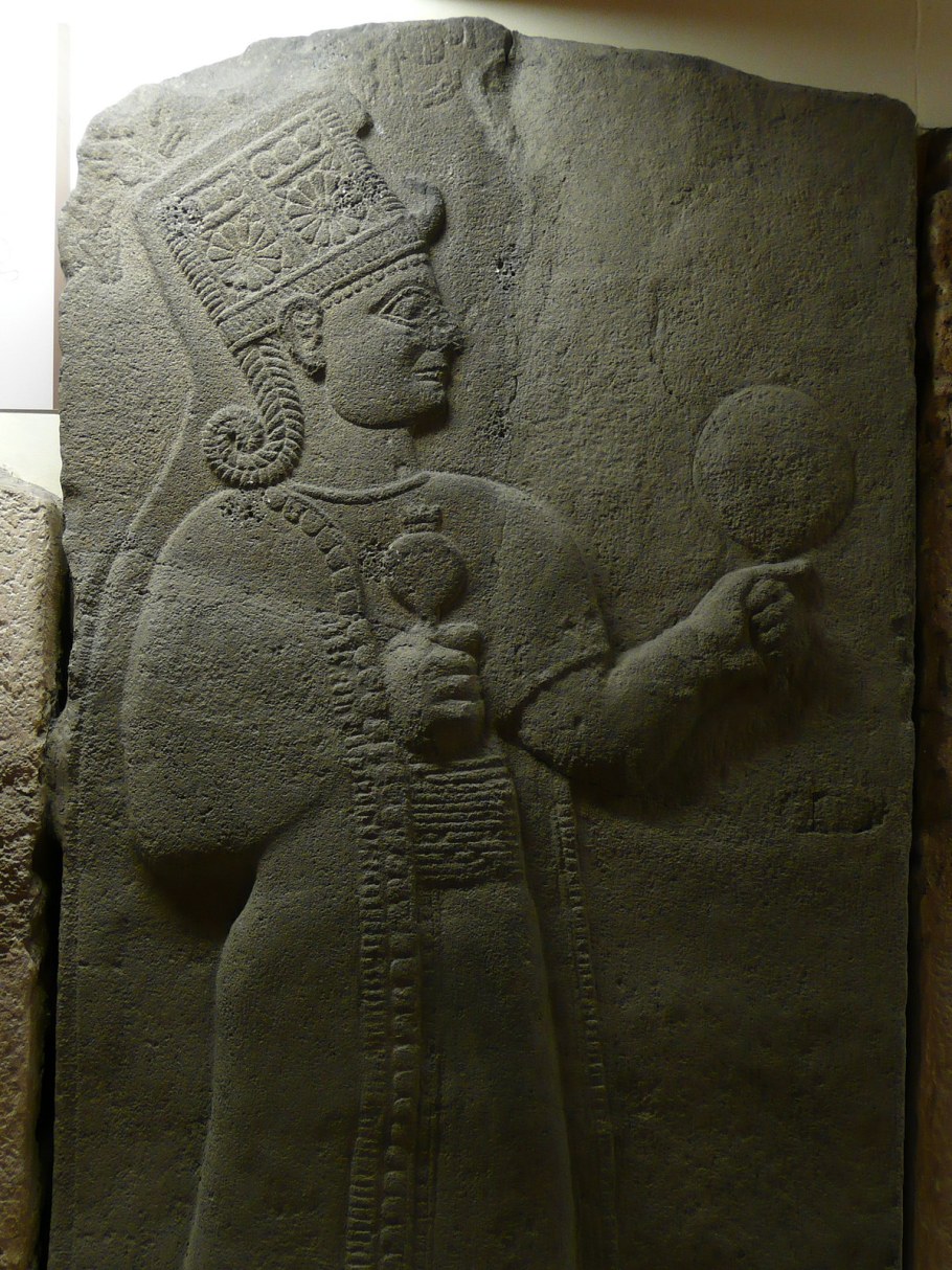 Шумерский рельеф Древо жизни Шумер