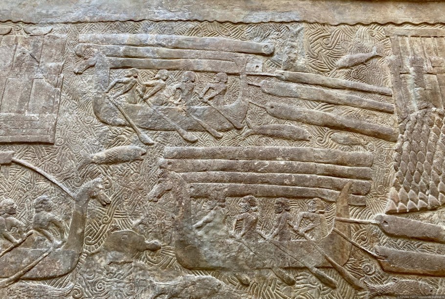 Барельефы древней Месопотамии