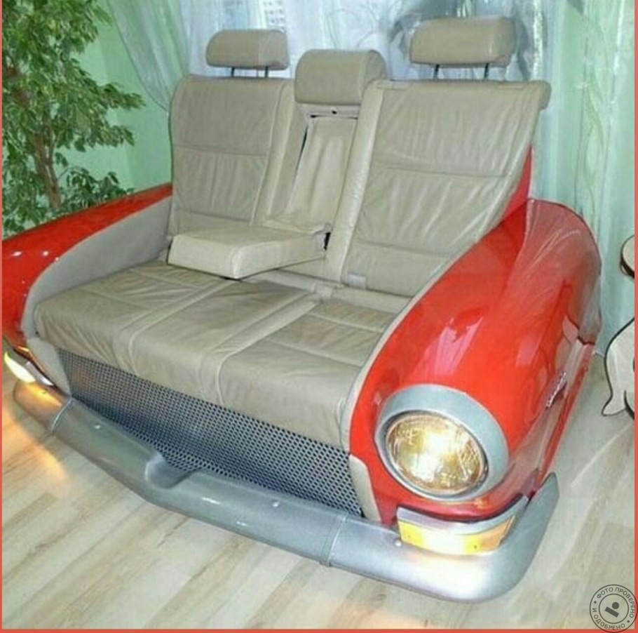 Раскладной диван в машину