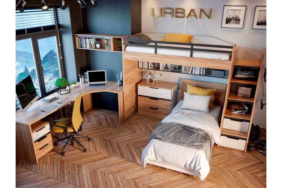 Кровать чердак Урбан любимый дом