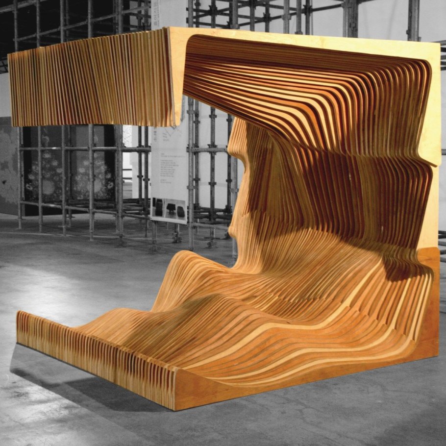 Фигура грань PROFB Woodblock Urban Bench i