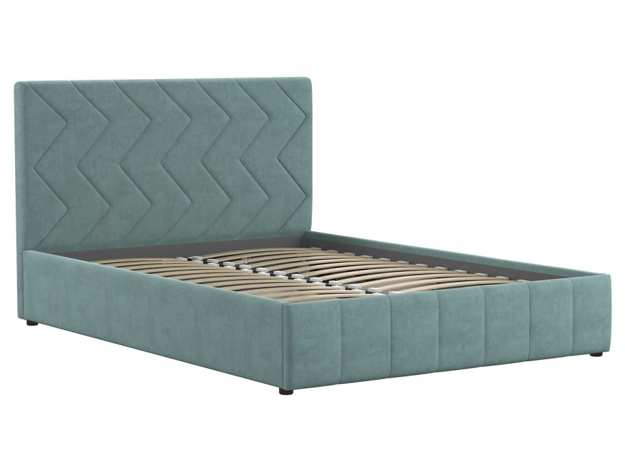 Кровать Bergamo синего цвета 180х200 артикул: IMR-1153448