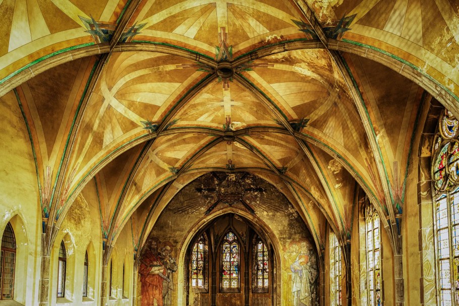 Амьенский собор нервюрный свод