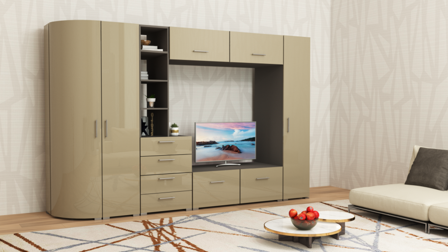 Стенка радиусная Макарена 10