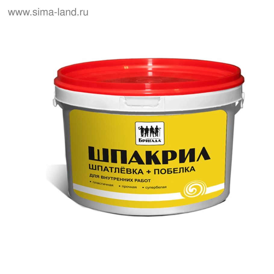 Шпакрил "бригада" 5кг банка