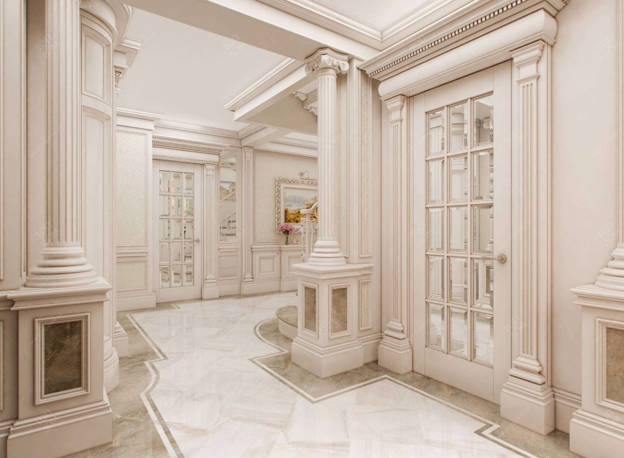 Молдинги Европласт в интерьере