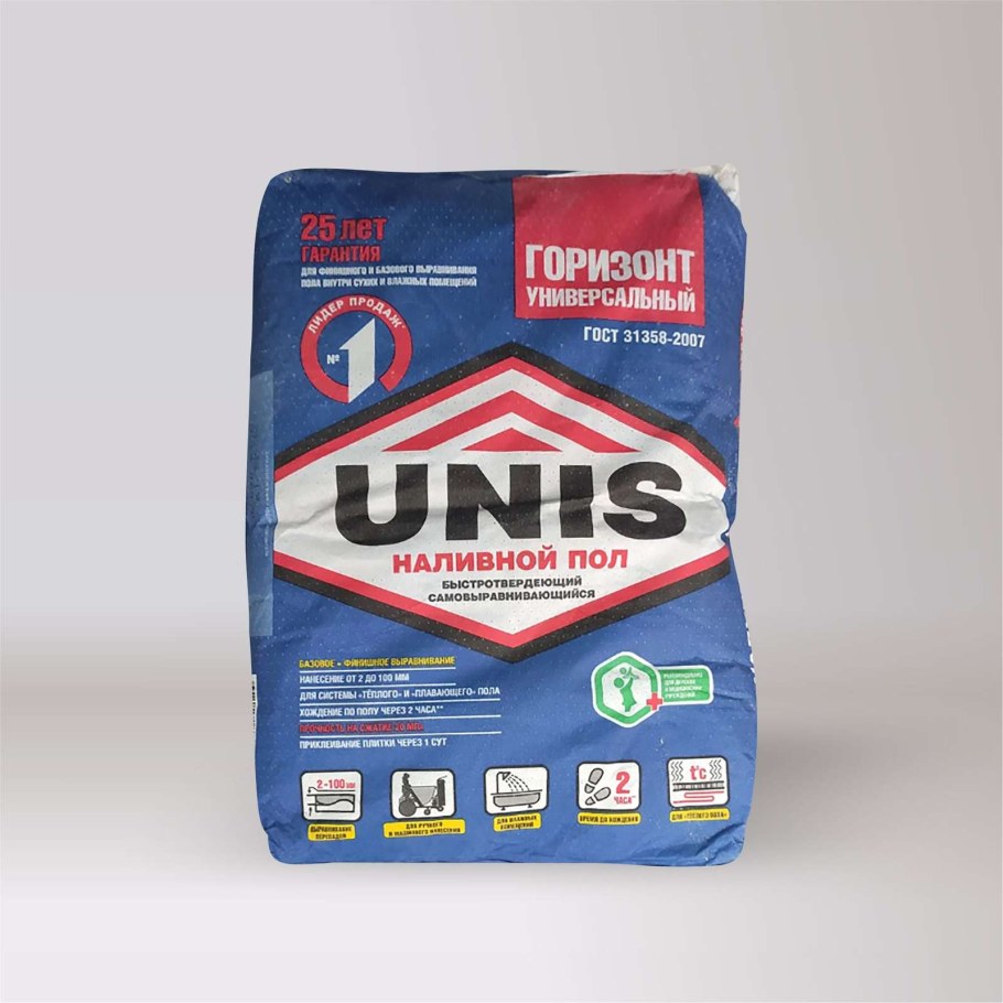 Наливной пол Горизонт универсальный 25кг