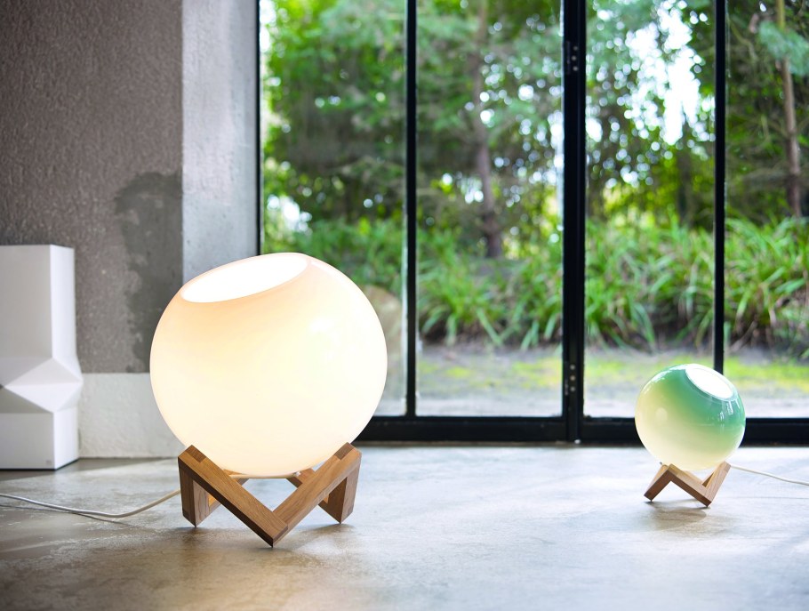 Holophane Glass Globe Brass Wall Sconce