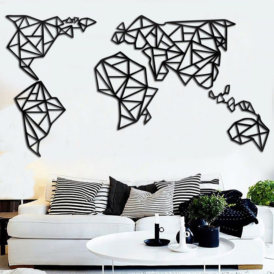 Декор геометрический металл