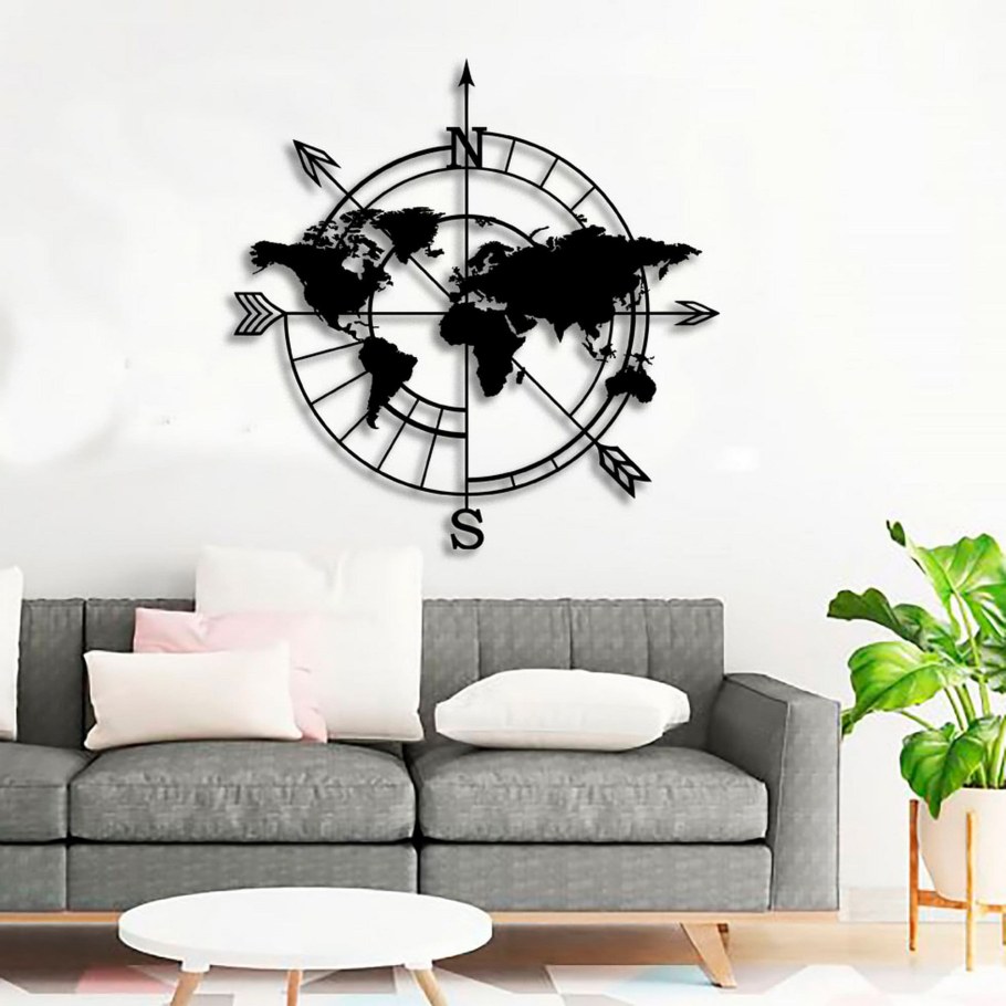 37sm-0375-r декор настенный цветы черно-золотые