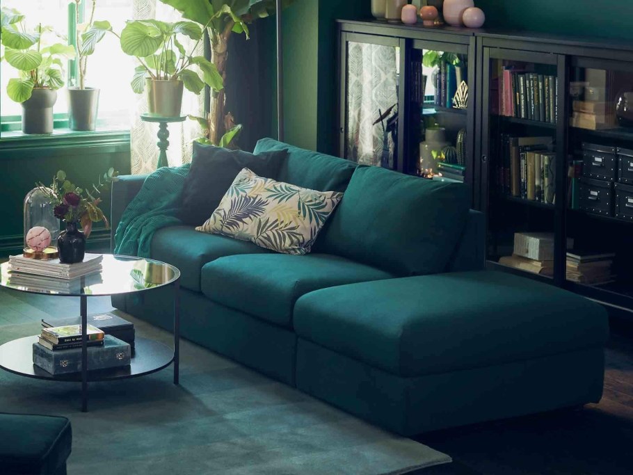 Диван ВИМЛЕ икеа в интерьере