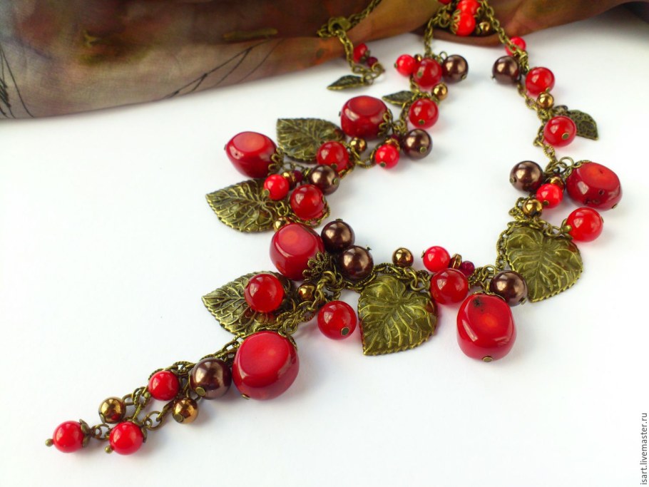 Наталья Амапола колье ожерелья