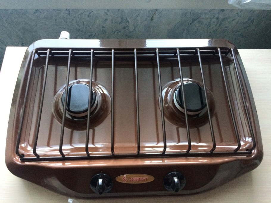 Настольная газовая плита Гефест пг700-03 2 конфорки