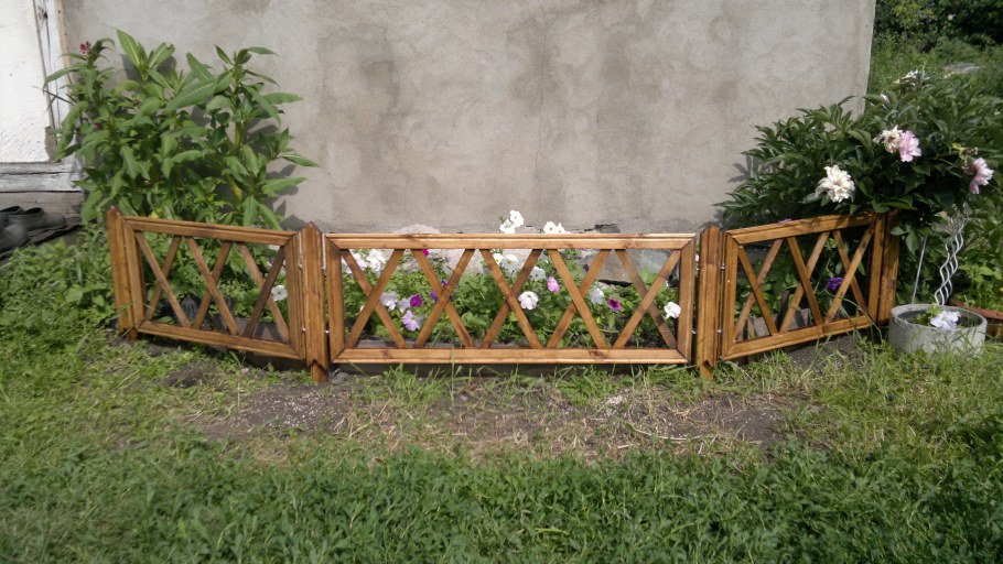 Декоративный забор для дачи