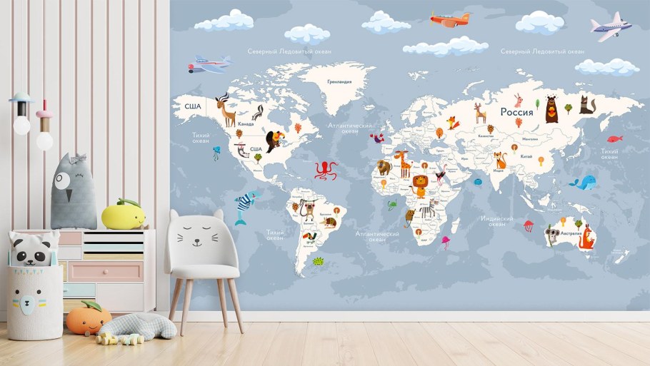 Фотообои Barton Wallpapers m01805 "плитка" 500х270 см