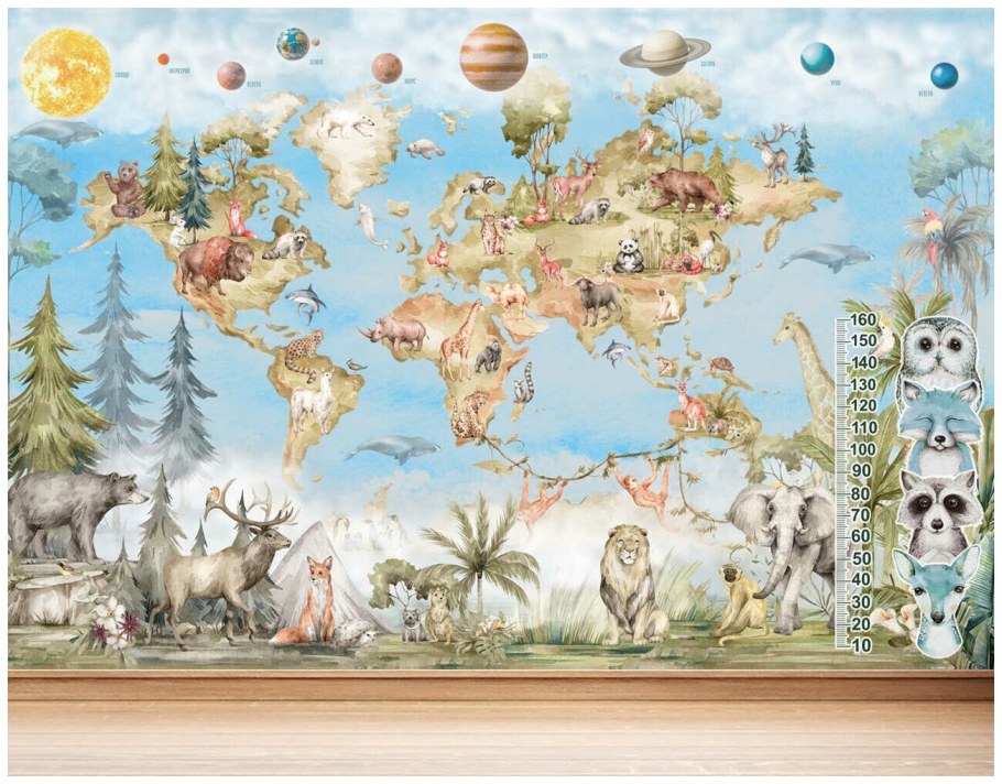 Детские фотообои на стену