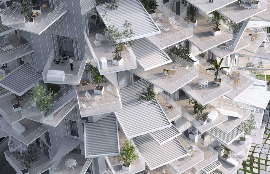 L'arbre Blanc башня