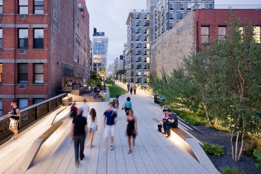 High line парк ландшафтный урбанизм