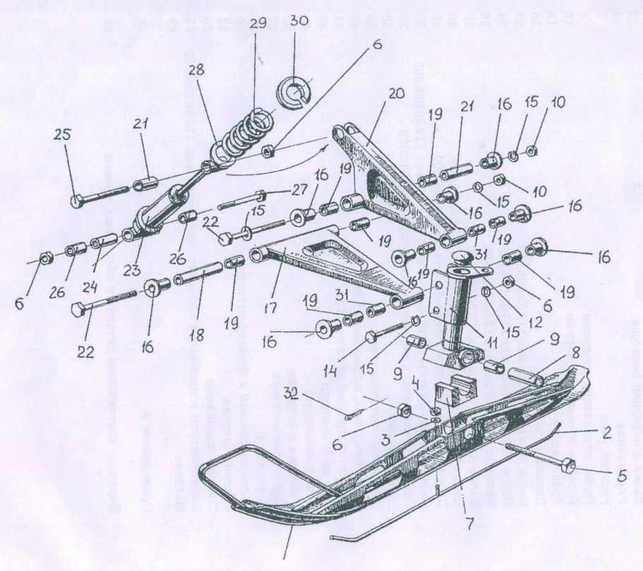 Квадроцикл из Оки 4х4 чертежи