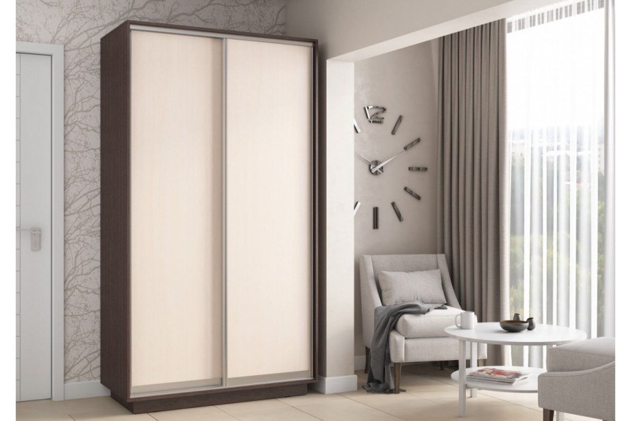 Шкаф с фотопечатью 1/3 от общей высоты шкафа