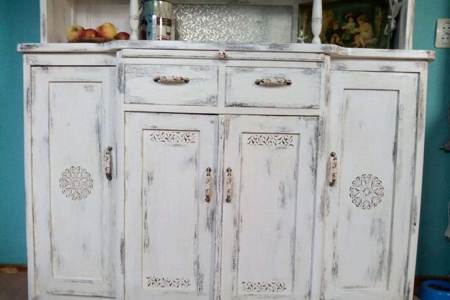 Крашеные кухонные фасады