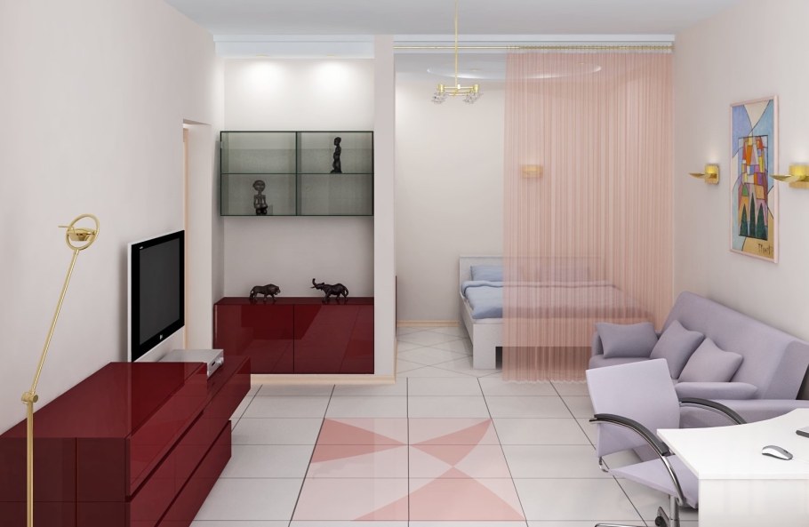 Обустройство однокомнатной квартиры