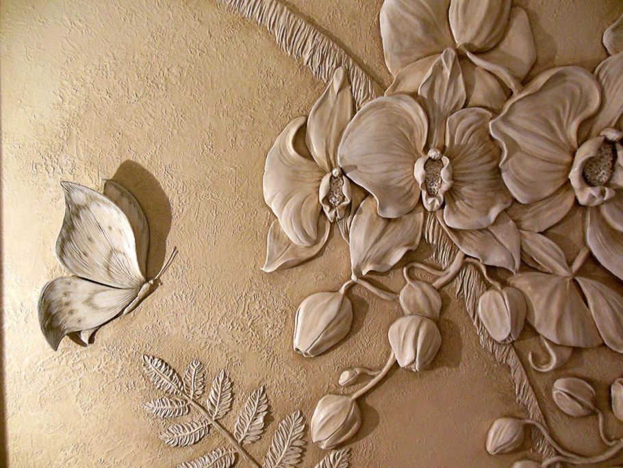 Объемная декоративная штукатурка