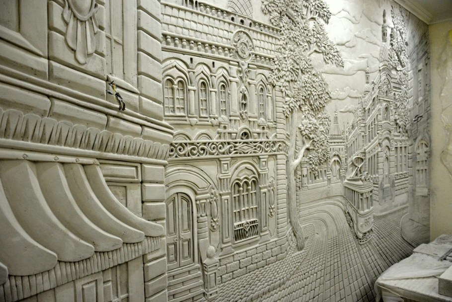 Петергоф лепнина барельеф