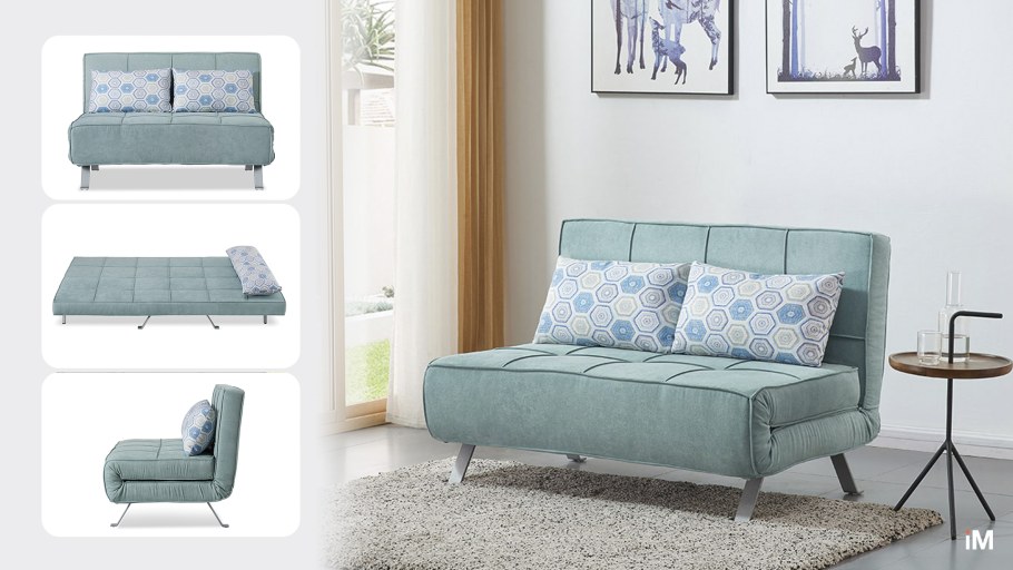 Диван-кровать Lilly, мятно-бирюзовый