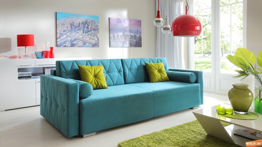 Диван в интерьере